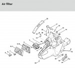 Stihl 048 AVE Anti-Vibration Electronic Ignition Gasoline Chainsaw Spare Parts